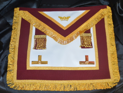Order of Athelstan Provincial Apron & Badge - Leather - Click Image to Close